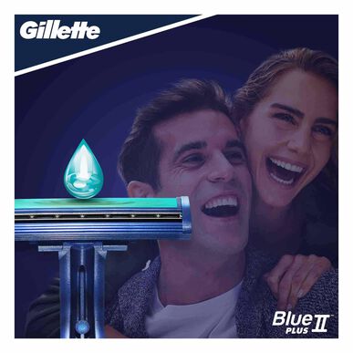 Gillette Blue 2 Plus engangsbarberblad 20 stk 20 stk