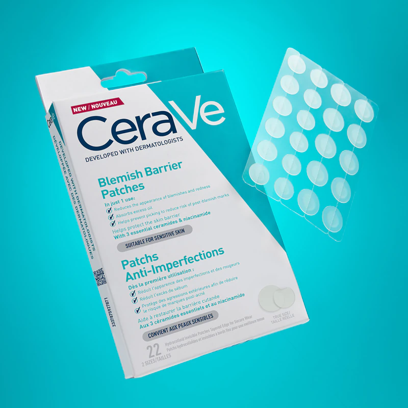 CeraVe Blemish Control Barrier Patches pre problematickú pleť proti akné