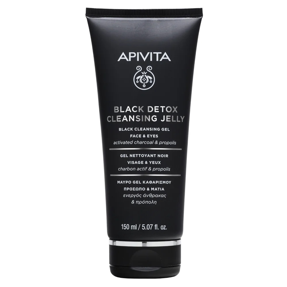 APIVITA Apivita Black Detox puhastusgeel 150 ml/20 puhastusgeeli