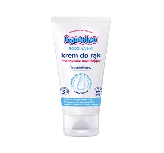 Bambino Rodzina intensywnie nawilżający krem do rąk 75 ml