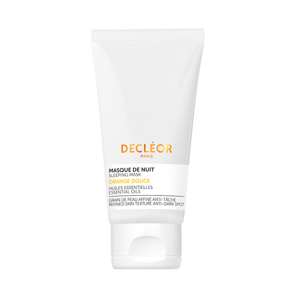 Máscara Noturna Hidratante Aperfeiçoadora da Pele com Laranja Doce Decléor