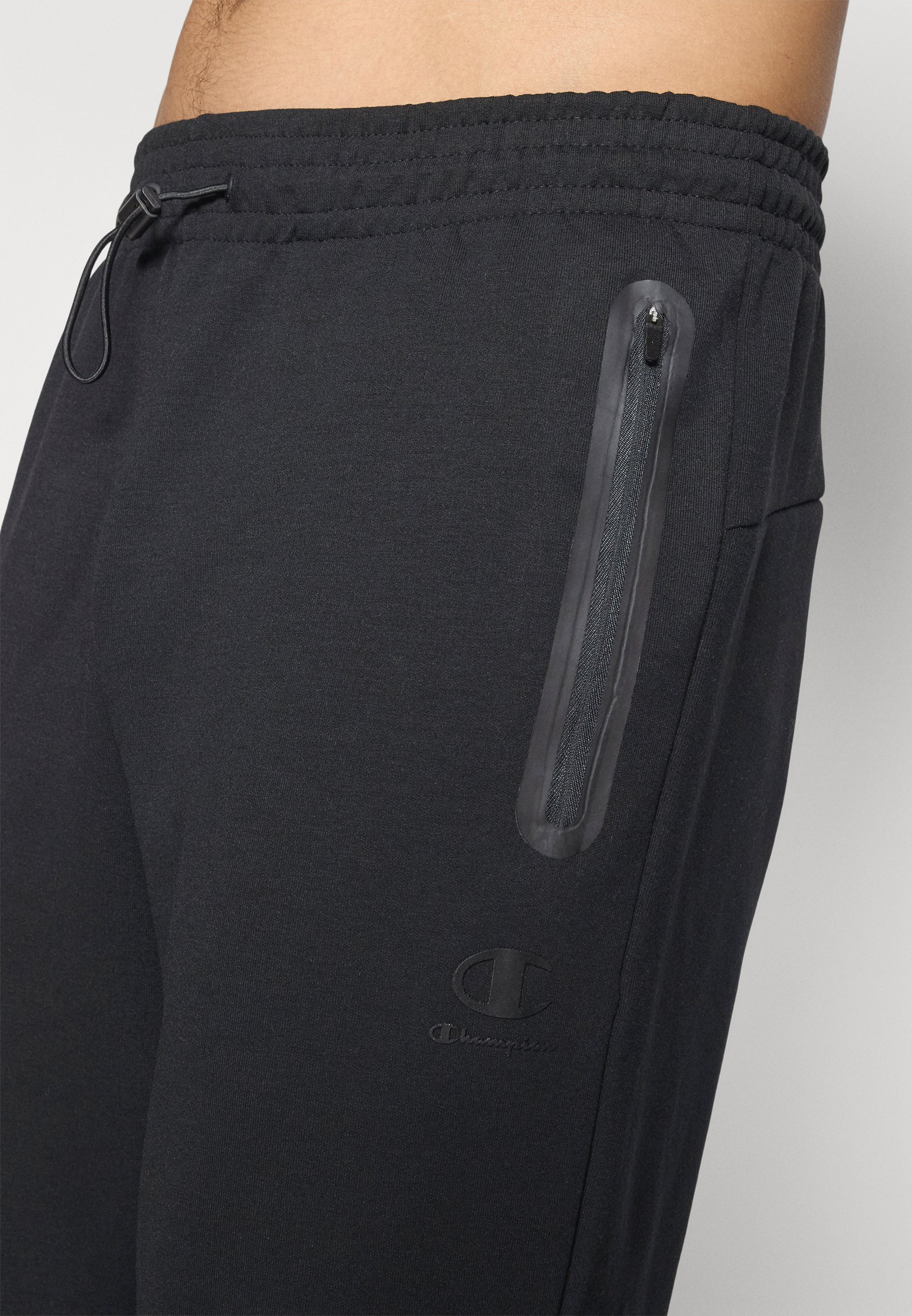 Pantaloni Champion C-TECH con risvolto - Pantaloni da tuta - neri