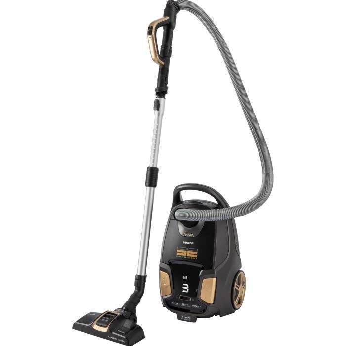 Aspirateur traineau avec sac - SENCOR - SVC 9300BK - 600 W - 59 dB - Noir