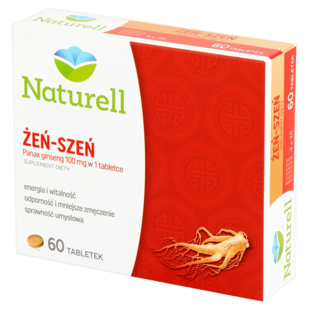 Naturell Żeń-Szeń, Tabletki
