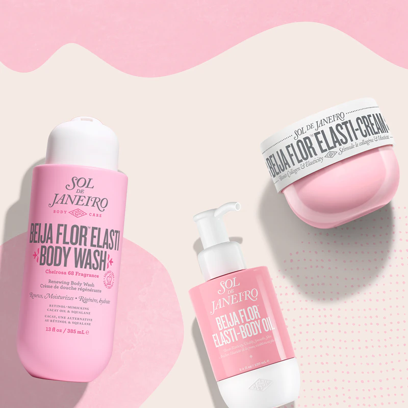 Tělový olej Sol de Janeiro Beija Flor Elasti-Body Oil zvyšuje pružnost pokožky
