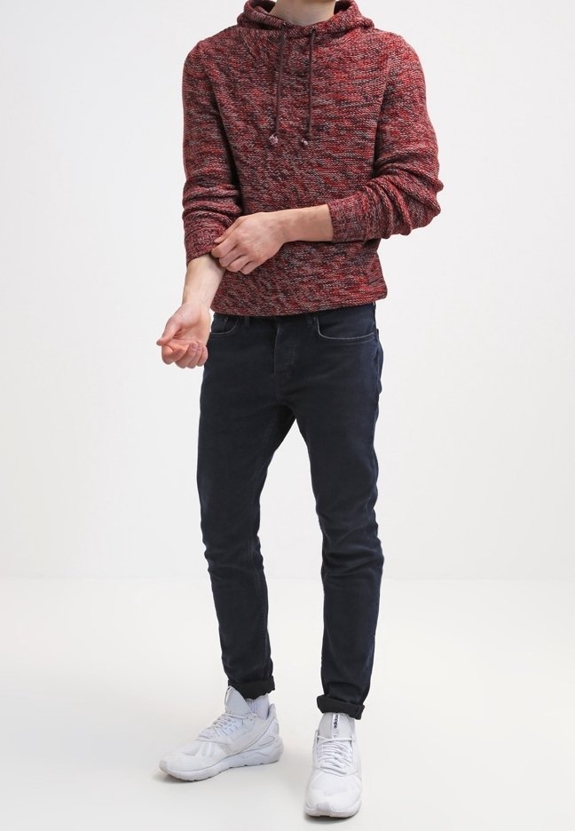 YOURTURN Hoodie - donkerrood