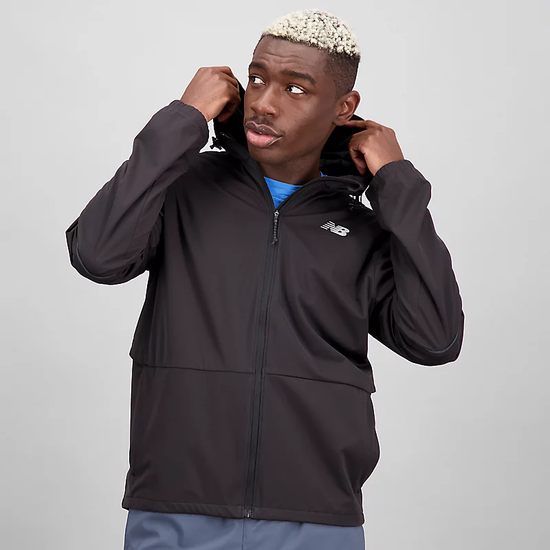 Impact Run Water Defy Herrenjacke - SCHWARZ