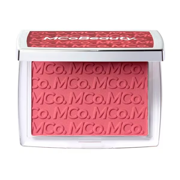 MCoBeauty Glow Up Blush sarkans pH pūderveida vaigu sārtums<br>4.4g