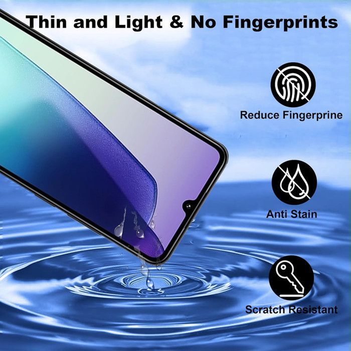 Pack of 2 Tempered Glass Screen Protectors for Xiaomi Redmi 14C. Transparent, Scratch-Resistant, Ultra-Resistant Screen Protector with 9H Hardness