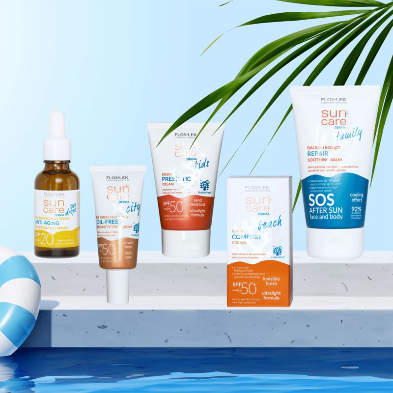 FlosLek Laboratorium Sun Care Derma City BB BB-crème met een zeer hoge UV-filter voor de gevoelige huid