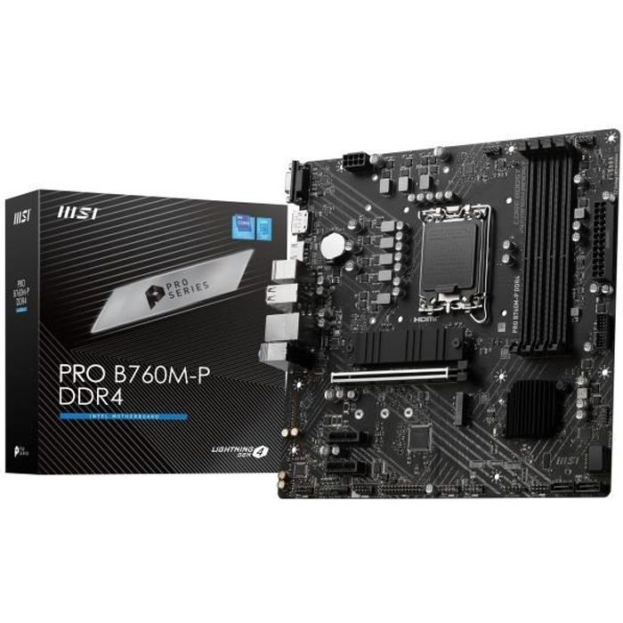 Carte mère - MSI - PRO B760M-P DDR4