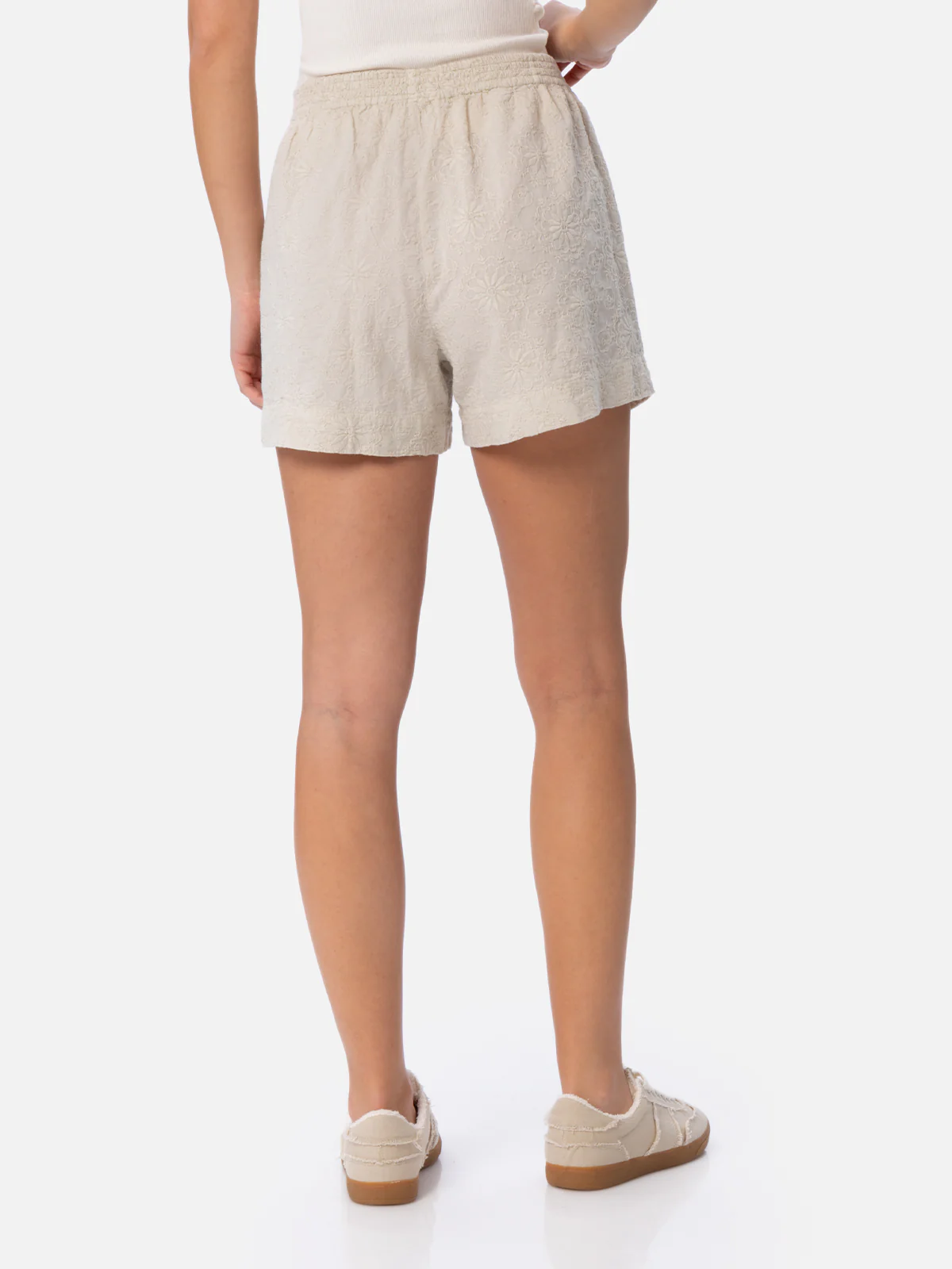 Short en coton Meave Sangallo pour femmes