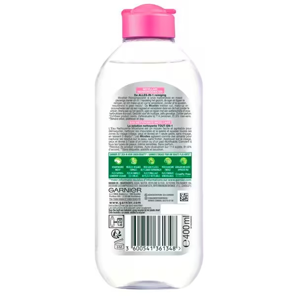 Garnier SkinActive micelárna čistiaca voda All-In-1 400 ml - Citlivá pleť