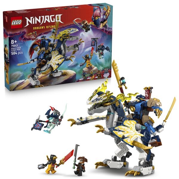 LEGO Ninjago 71843 Rogueov mehanski jezdec zmajev