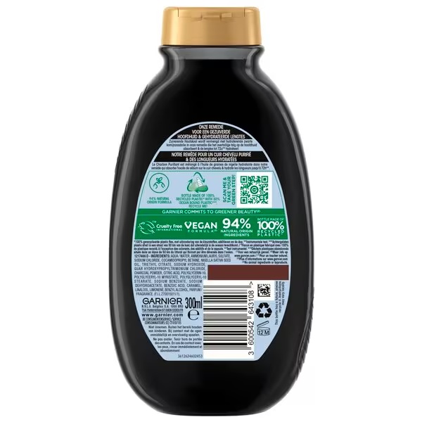 Garnier Ultra Doux šampon s magnetskim ugljem 300ml