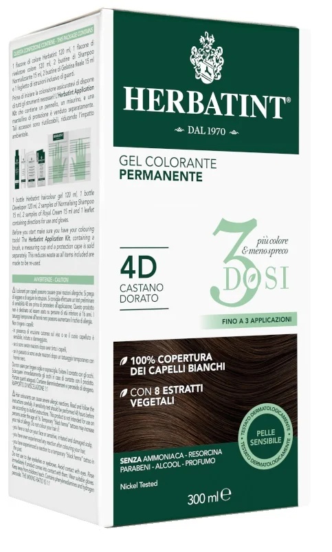 HERBATINT Herbatint 3 dosis 4D 300 ml