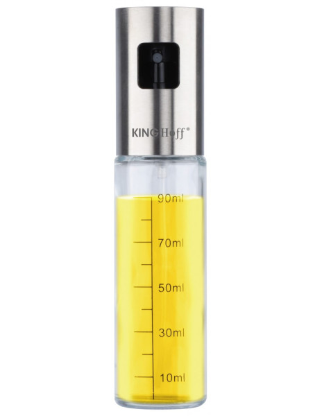 Atomizer spryskiwacz do oleju octu przypraw w płynie 100ml KINGHOFF srebrny