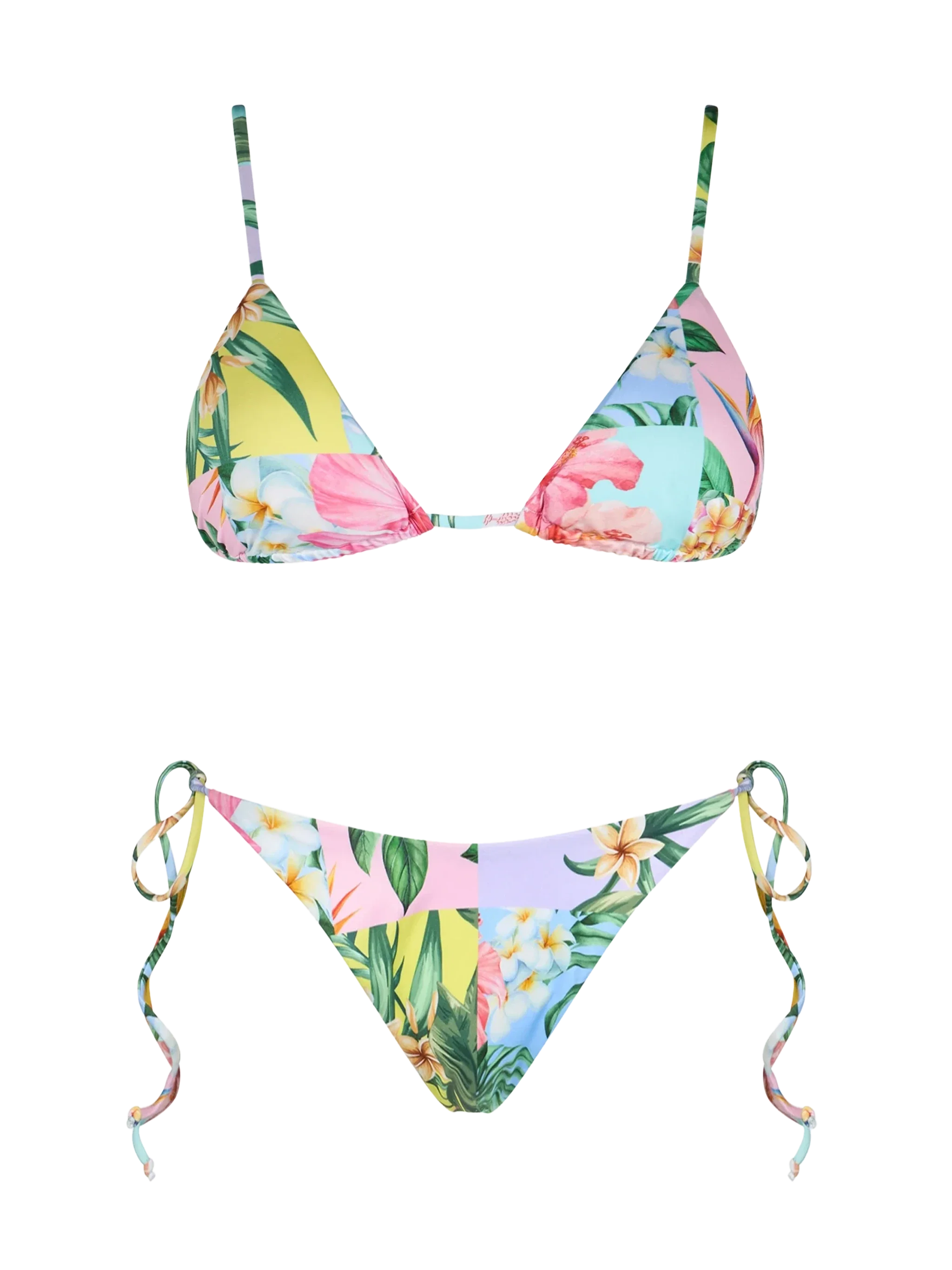 Bloemenveld driehoek bikini