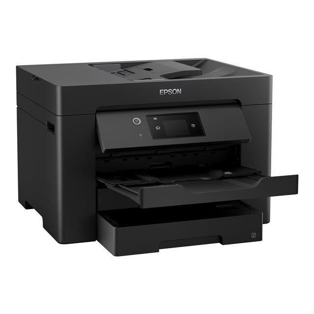 Impresora multifunción EPSON WorkForce WF-7830DTW - Wi-Fi - Inyección de tinta (color) - Negra