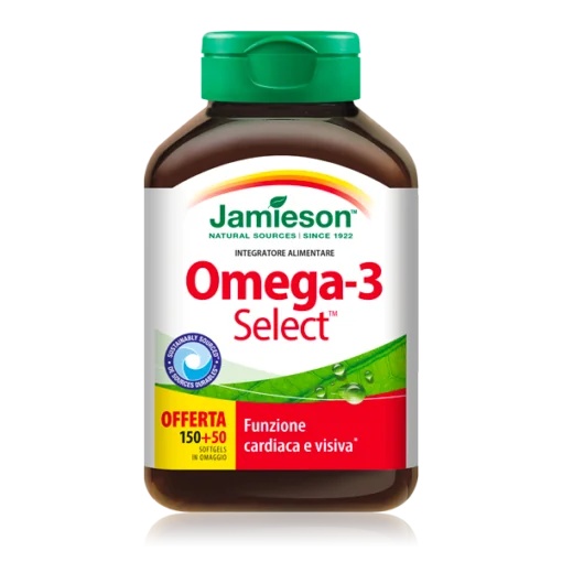 Jamieson Omega 3 Select 150+50 für Herz- und Sehfunktion