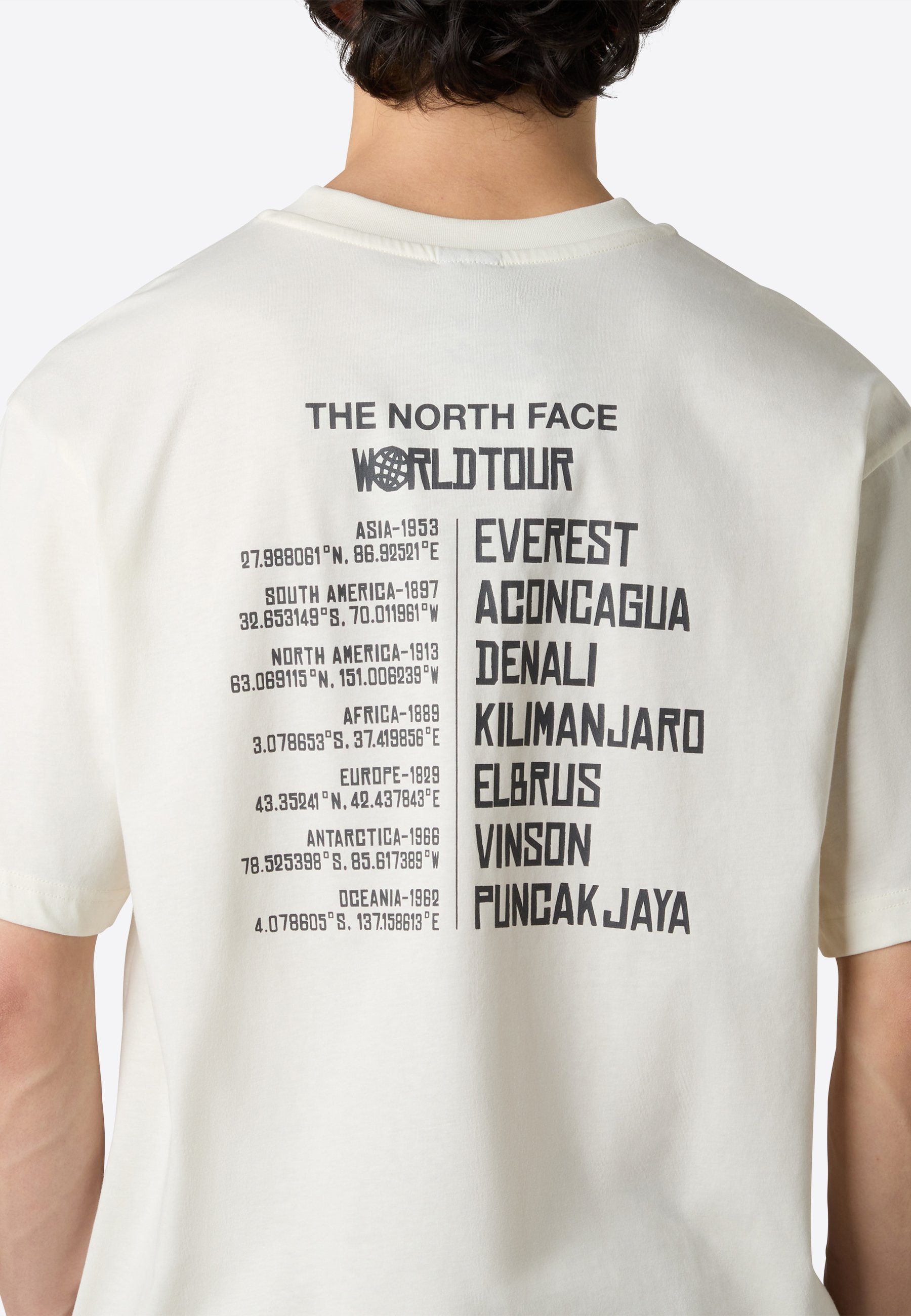 De North Face T-shirts met print