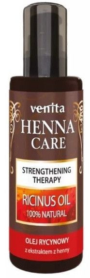 Henna Care Ricínový olej na posilnenie vlasov, tela a nechtov Vlasové oleje a kúry