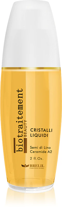 Brelil Professional Bio Traitement Cristalli Liquidi - cristais líquidos iluminadores para todos os tipos de cabelo.