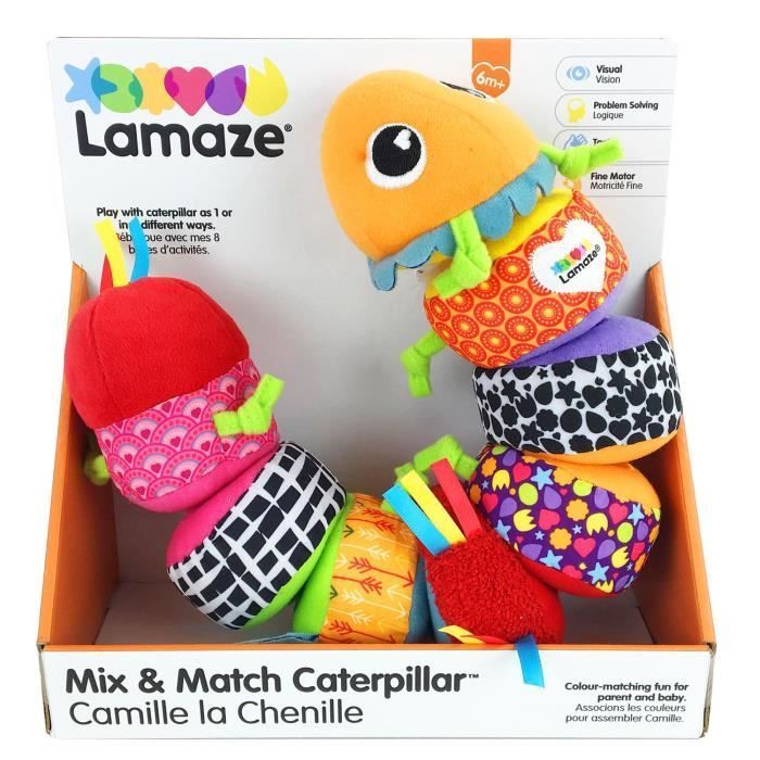 Activiteitenballen - LAMAZE - Camille de Rups - Groen - Baby - Unisex