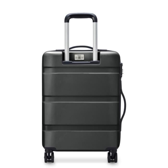 DELSEY PARIS - AIRSHIP 2.0  - Valise cabine rigide 55 cm x 40 cm x 20 cm - 33 L - S - Noir