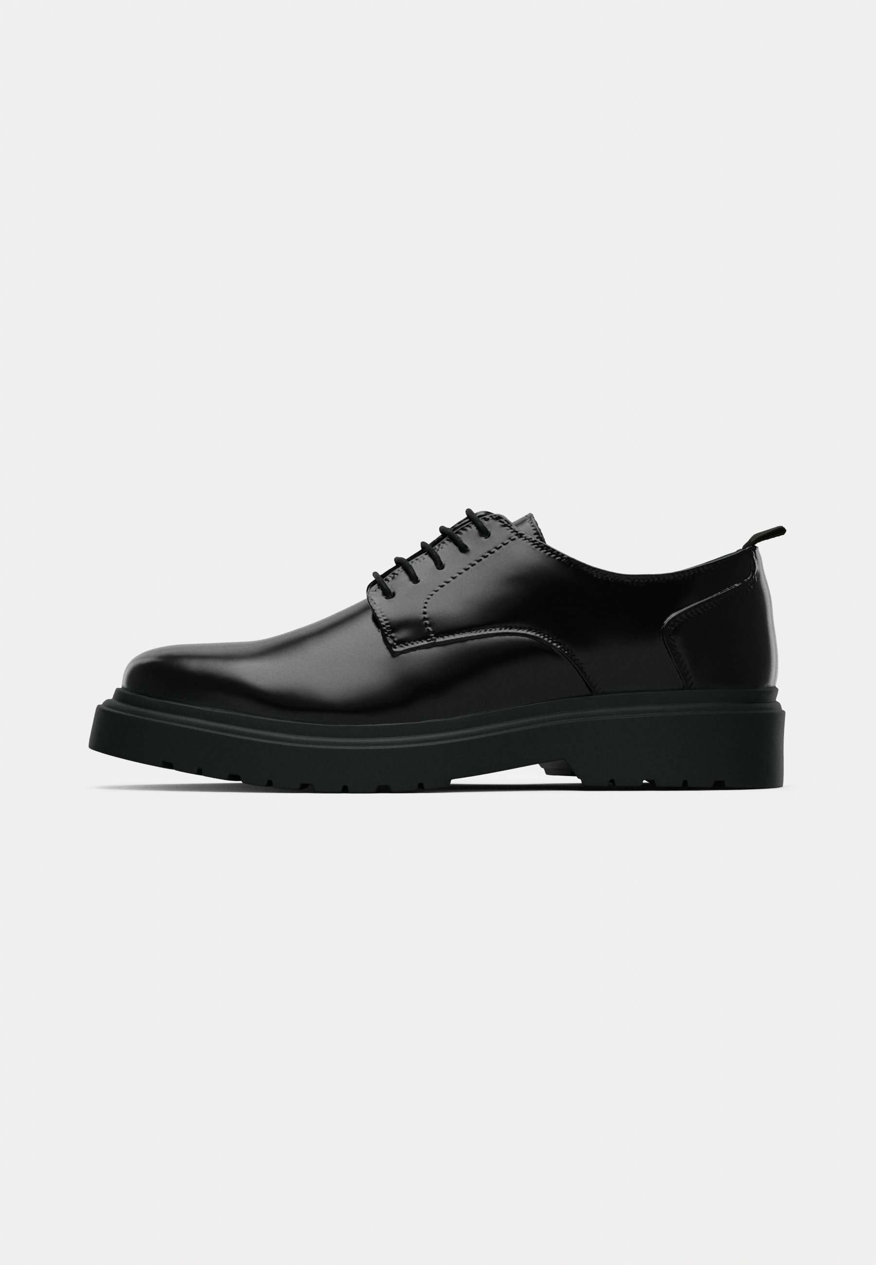 Zign LEATHER - Eleganti scarpe stringate - nere