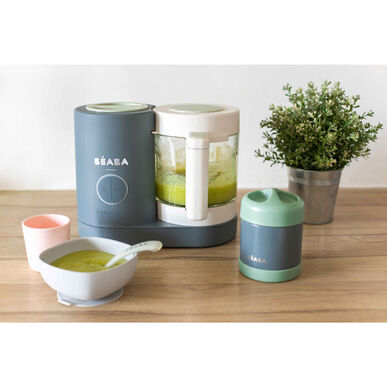 Béaba Babycook Robot Cuiseu Neo Green maisto smulkintuvas kūdikių maistui, žalias, 1 vnt., 1 vnt.