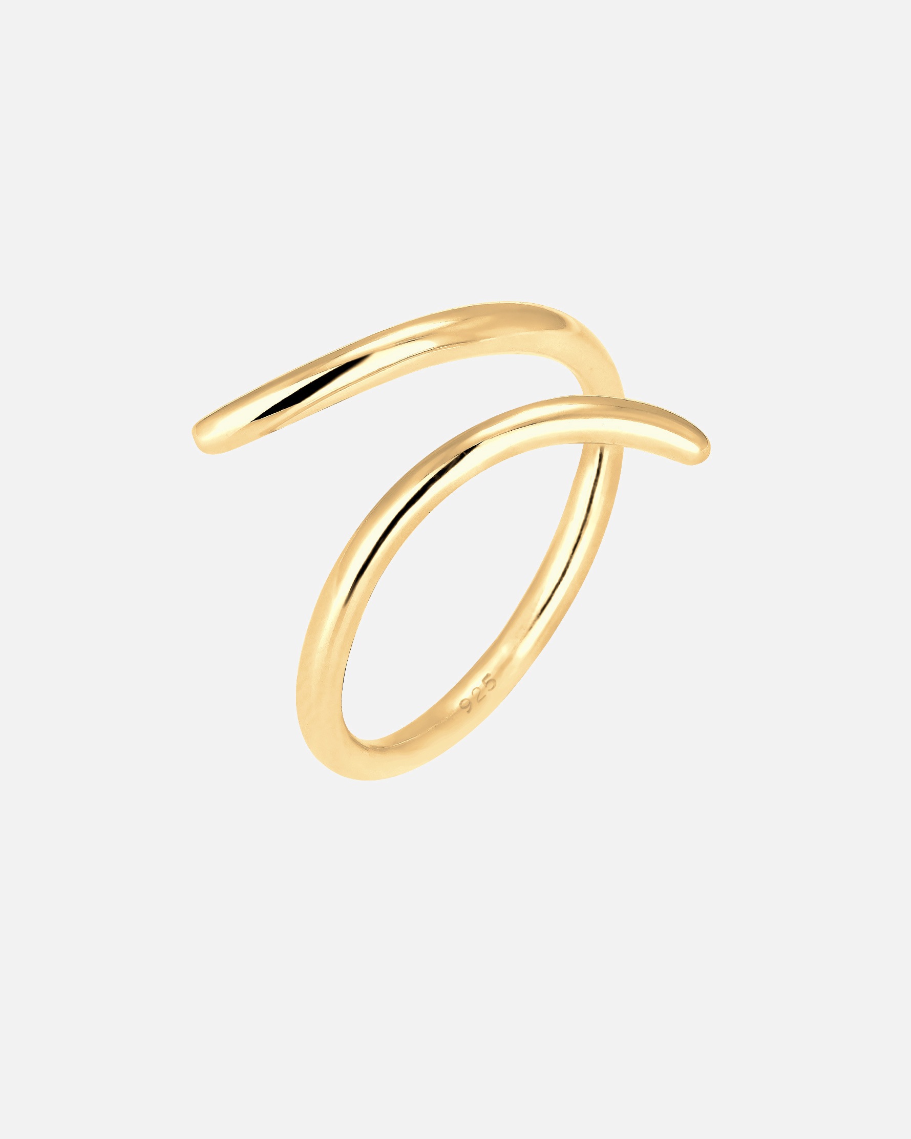 Elli Femmes Enroulement Statement Géo en Argent Sterling 925