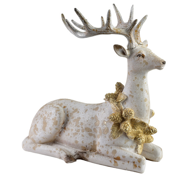 SANTA LILA Figura Jeleń 30,5x15,5x28,5cm
