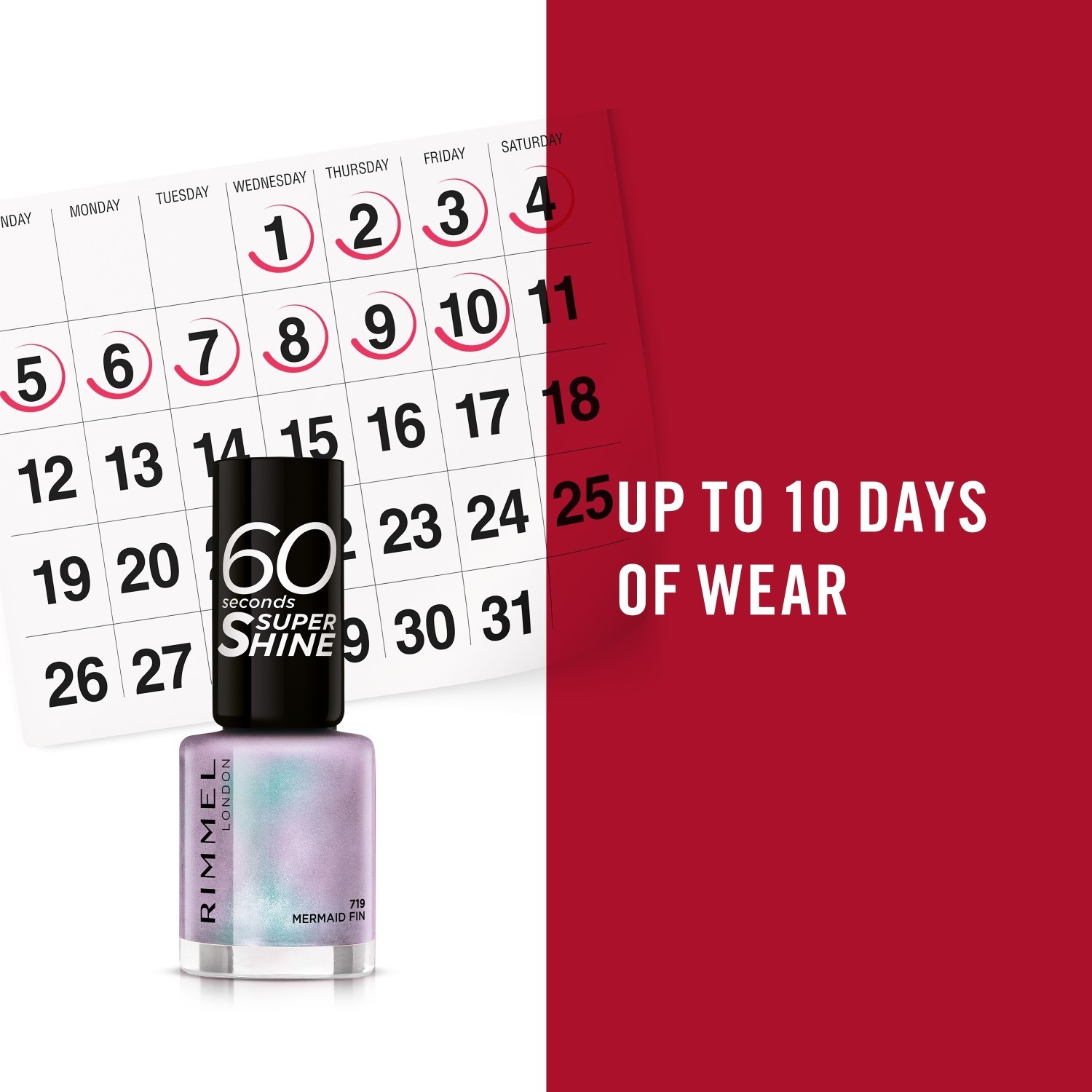 Rimmel London Nagellack 60 Seconds Super Shine Color Block - 8 ml