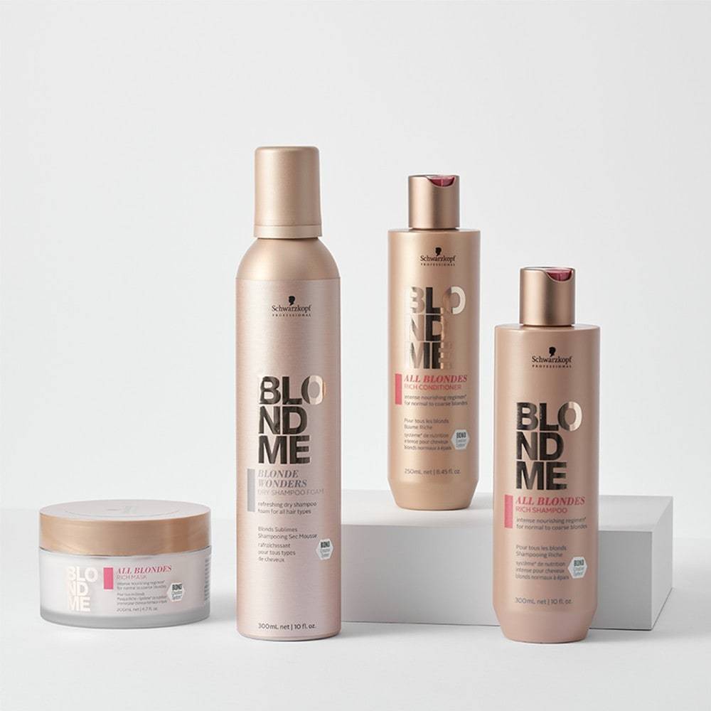 Schwarzkopf profesionalni suhi šampon BLONDEME Blonde Wonders suhi šampon - 300 ml