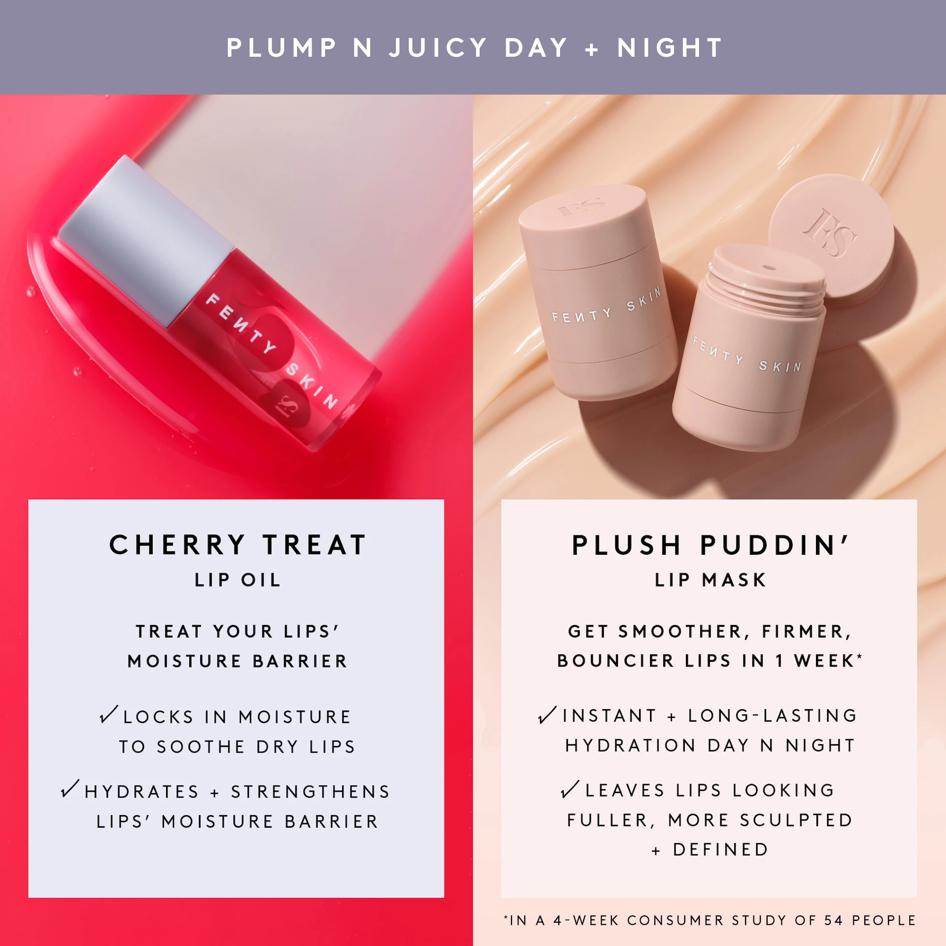 Ulei de buze Cherry Treat Balsam + Întăritor 4 ml - Fenty Skin