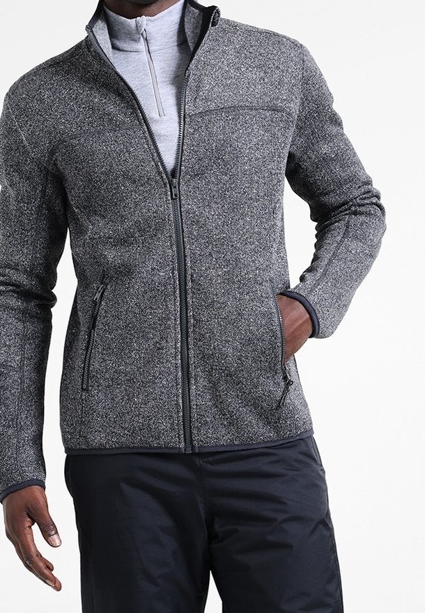 Your Turn Active Fleece-jack - zwart
