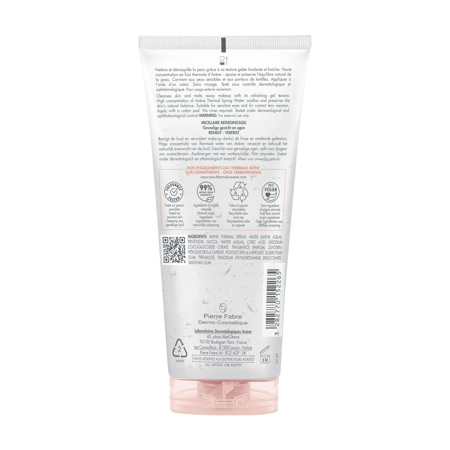 Les Essentiels Gel Micellare Struccante - Gel detergente viso