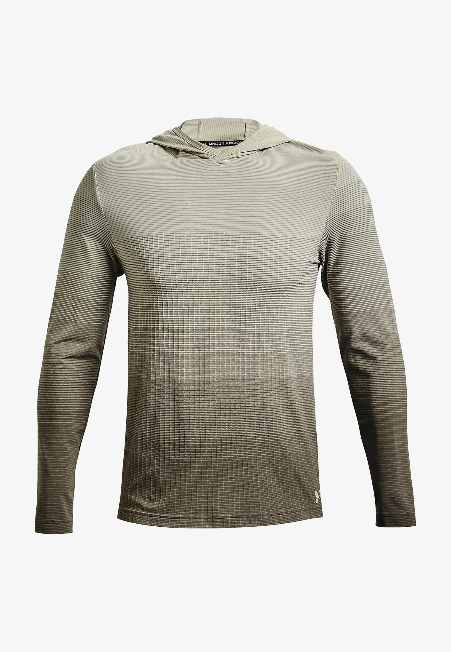Under Armour majica z dolgimi rokavi - rjava