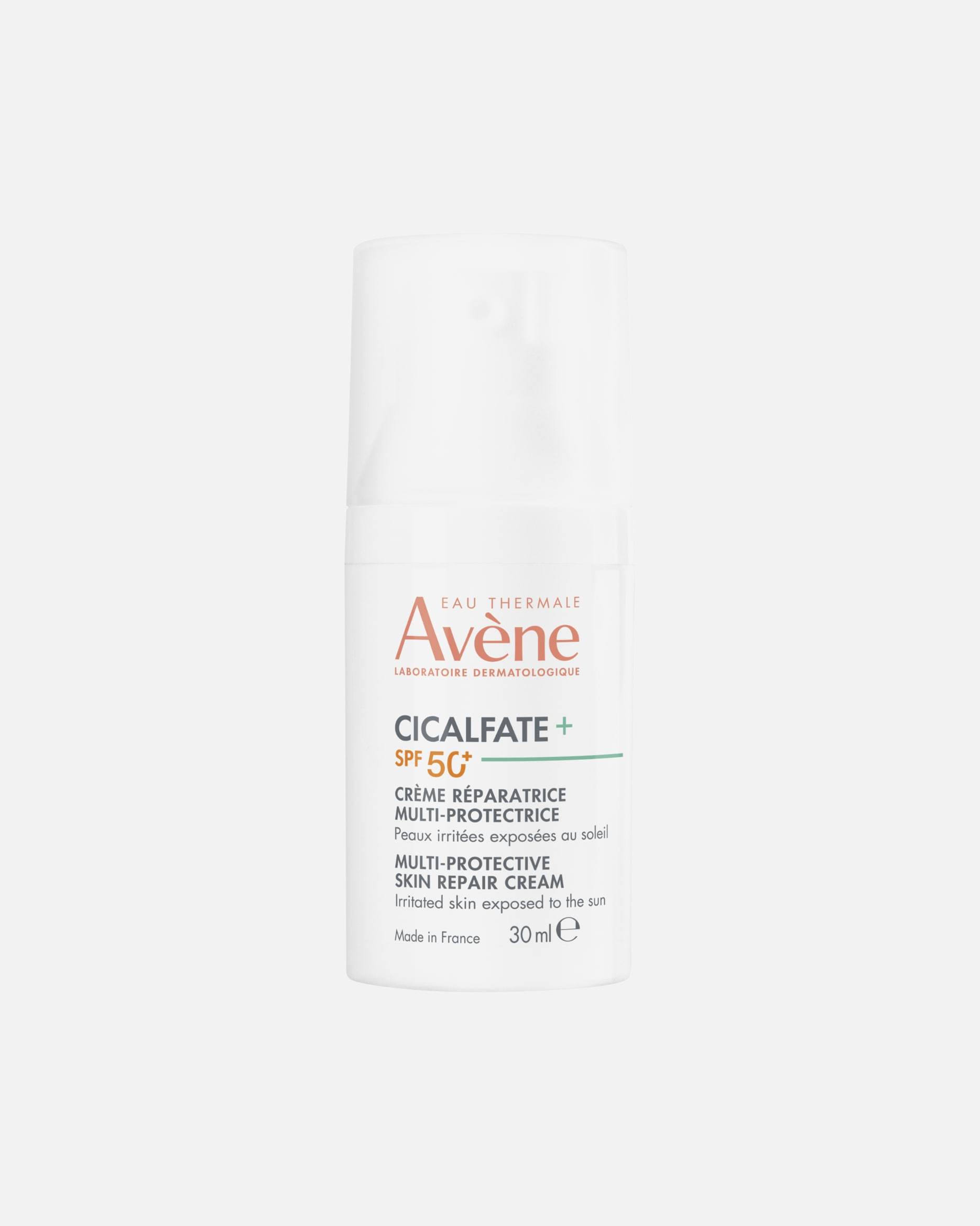 Denný krém Avène Cicalfate + SPF 50+ Multiochranný regeneračný krém na pleť - 30 ml