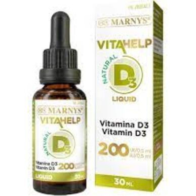 Marnys nestemäinen D-vitamiini 30 ml 30 ml