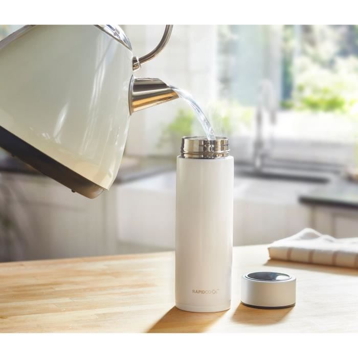 Préparation biberons - NUBY - RapidCool™ - Prêt en 2 min - Blanc