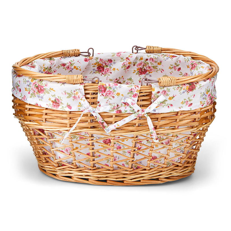 Cestino da picnic ovale 42x32x22 cm