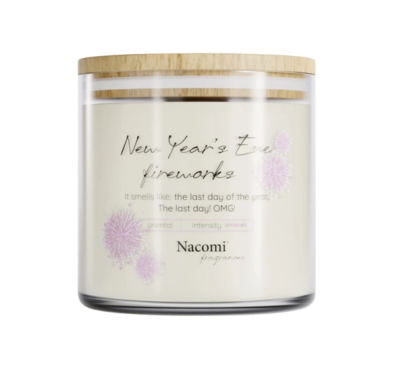 Nacomi Fragrances sojowa świeca zapachowa New Year's Eve Fireworks 450 g