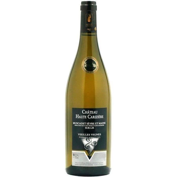Château Haute Carizière Muscadet Sèvre et Maine - Vino blanco Loira 2021