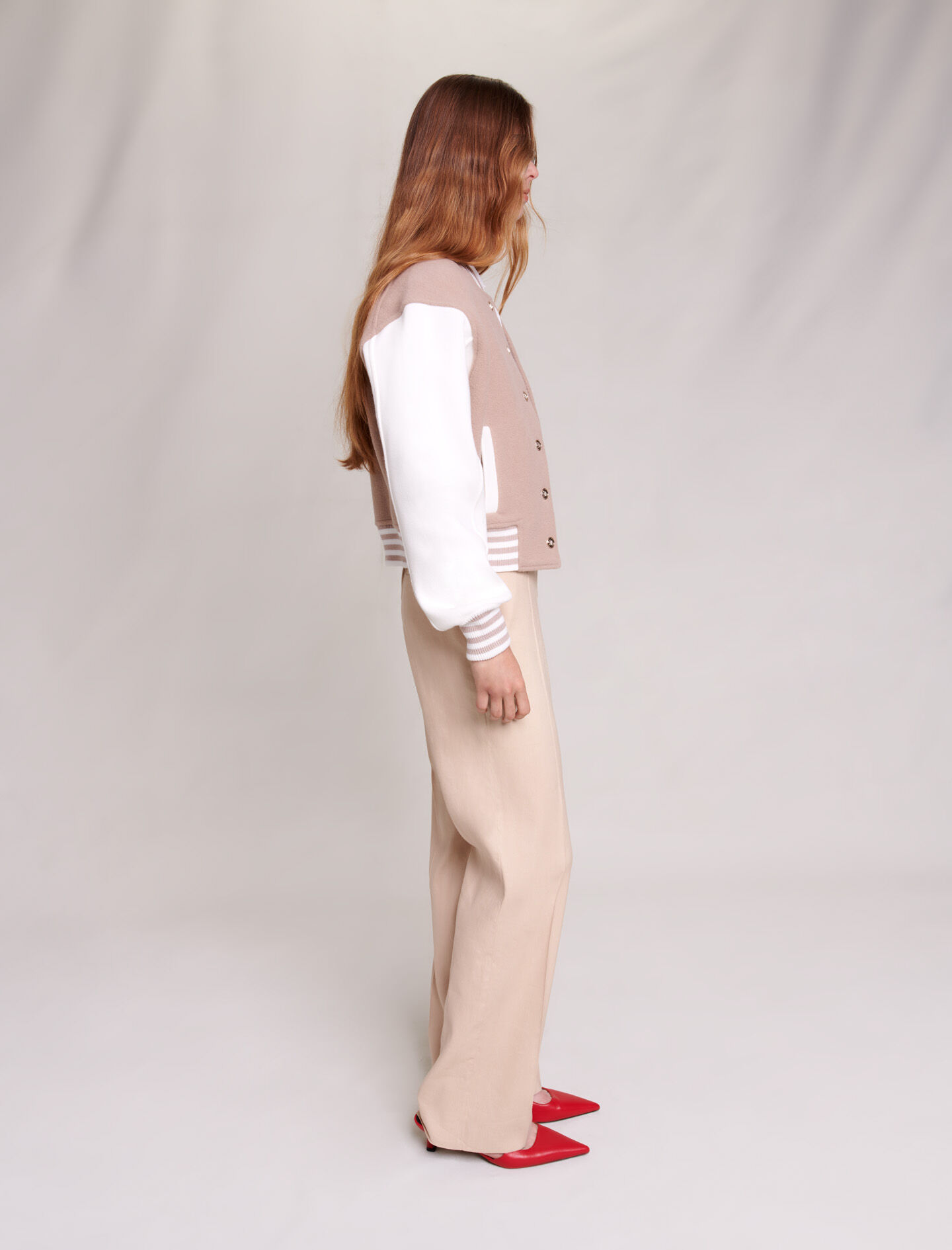 Pantaloni drepți - Bej