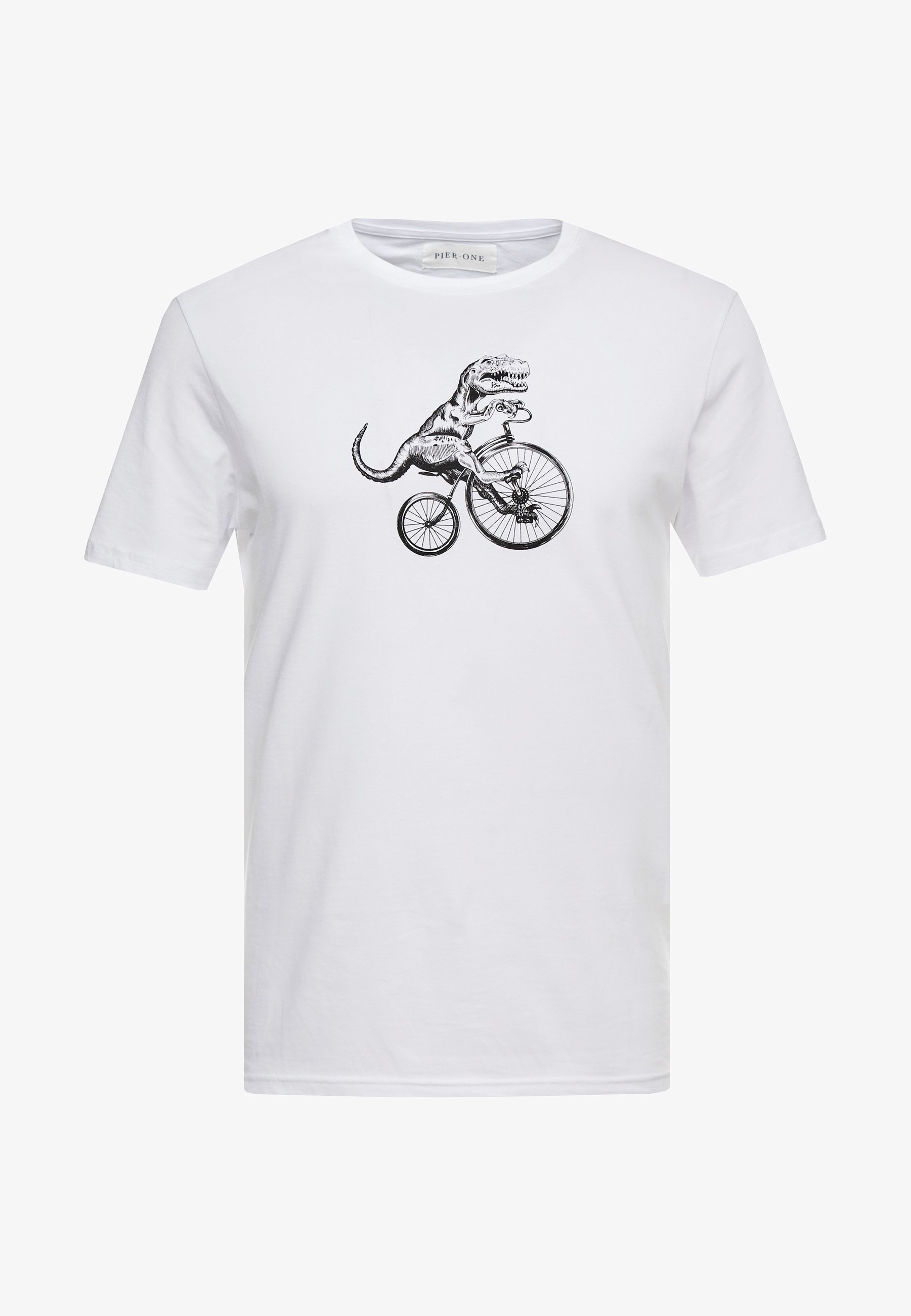 Pier One Print T-shirt - wit
