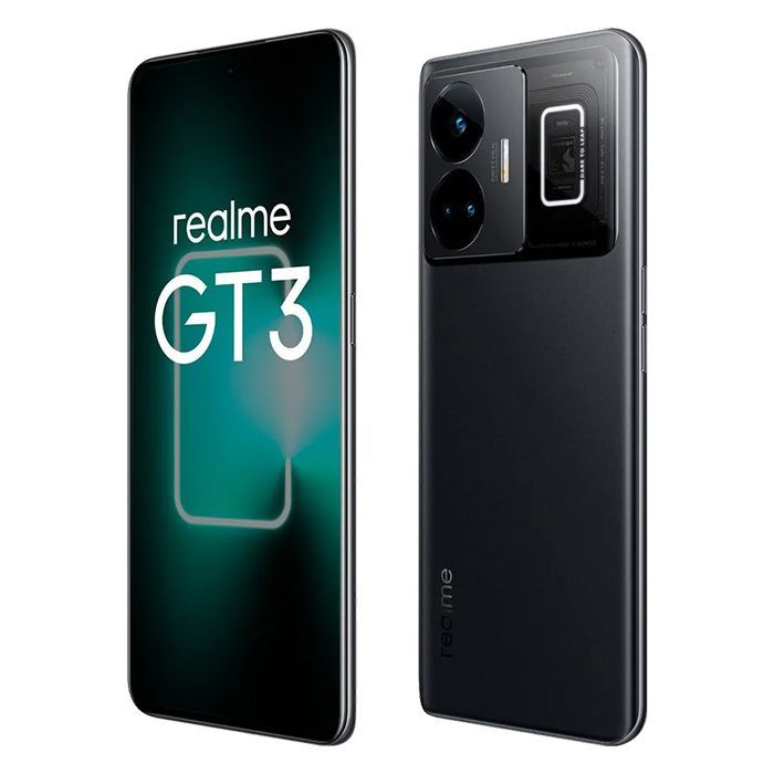 Realme NEO 5/GT3 240W SuperCharge – 256 GB – 12 GB RAM – Schwarz – Generalüberholt – Hervorragender Zustand
