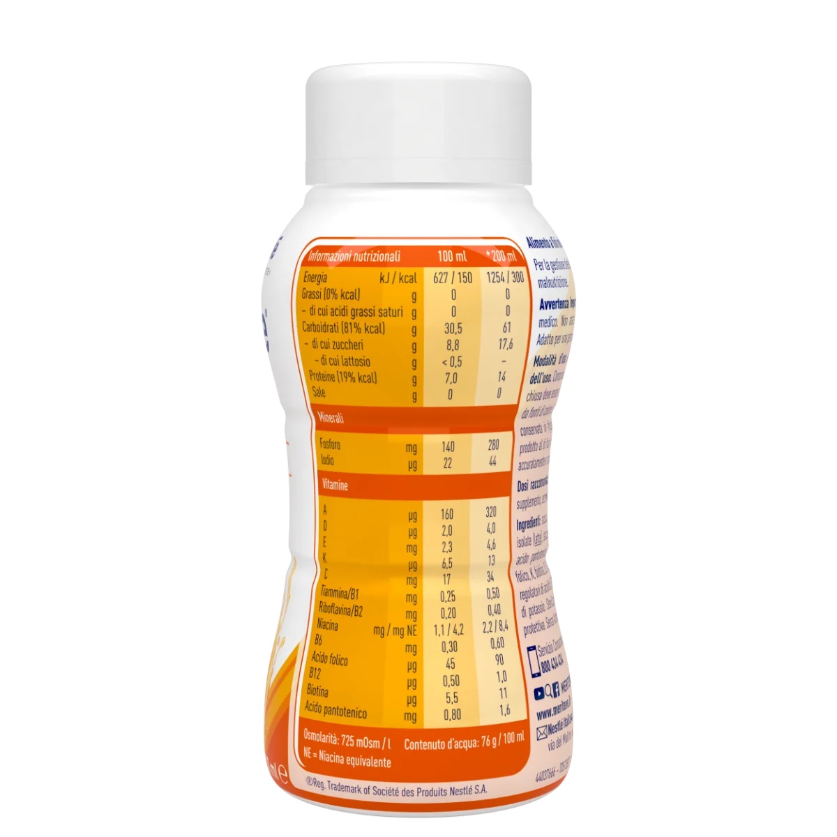 MERITENE Meritene sabor naranja 200 ml Complemento alimenticio