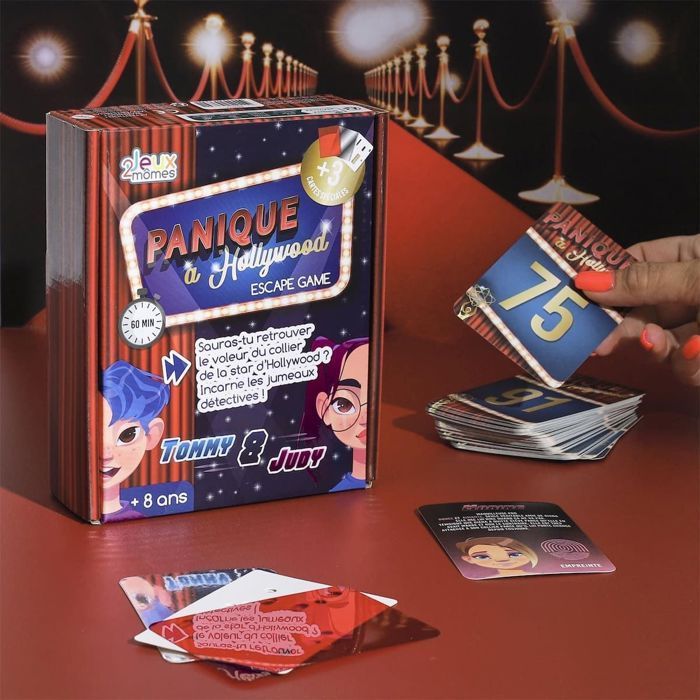 Jeu d'évasion escape game sur le théme 